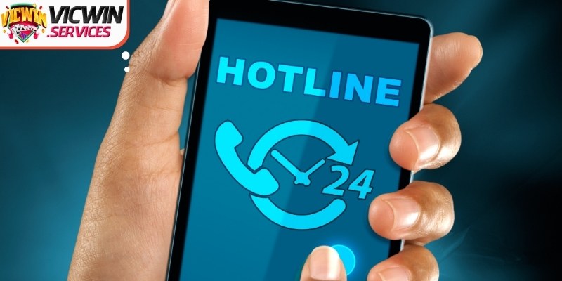 Liên hệ hỗ trợ bằng hotline nếu gặp bất kỳ sự cố nào